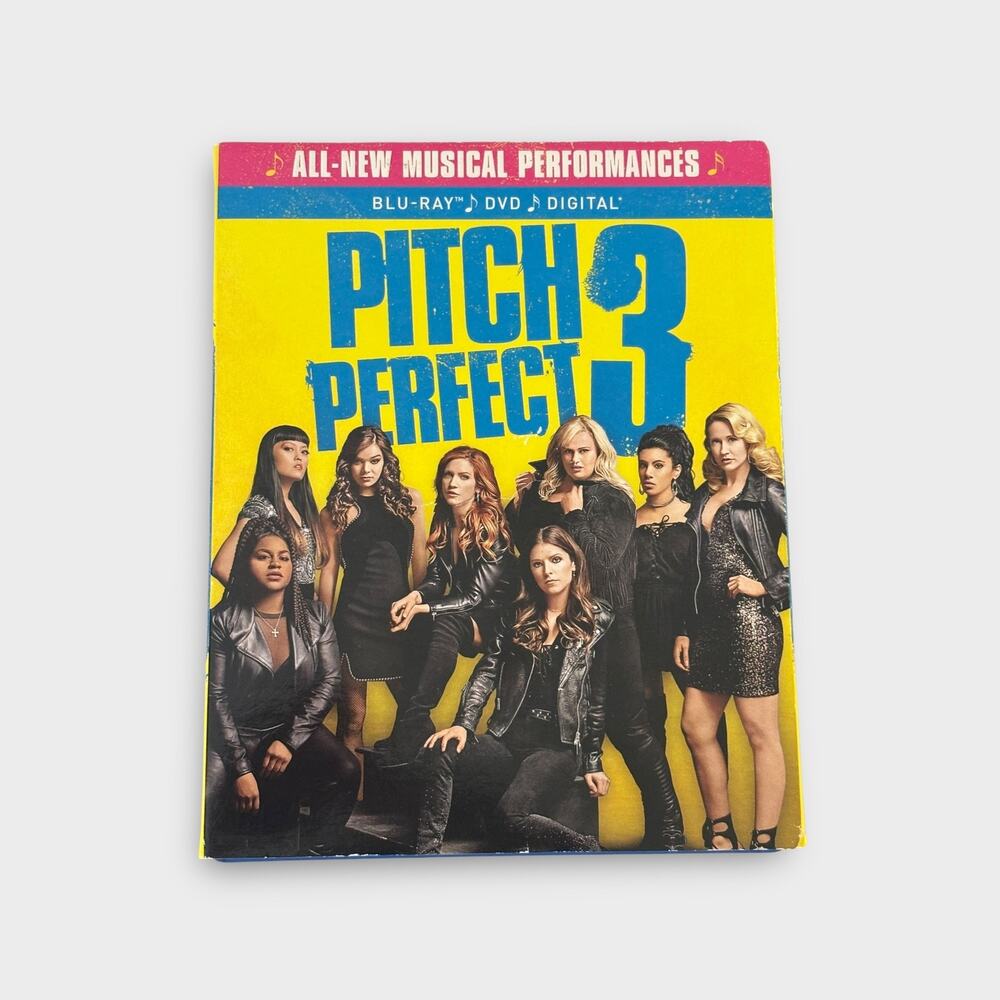 Pitch Perfect 3 Blu-Ray/DVD 2017 - 2 Disc Set